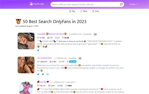 best leaked only fans|OnlyFinder.io